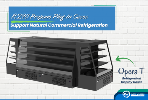 R290 Propane Plug-In Cases Support Natural Commercial Refrigeration