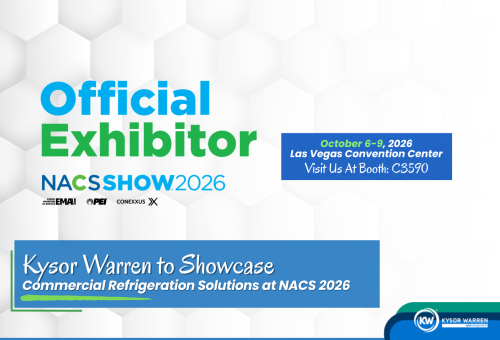 Kysor Warren to Showcase Commercial Refrigeration Solutions at NACS 2026