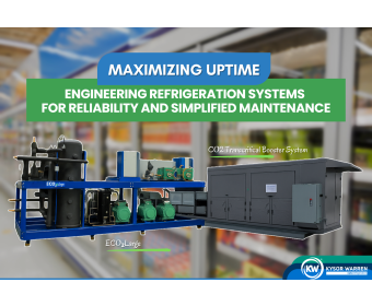 Maximizing uptime - engineering refrigeration systems for reliability and simplified maintenance